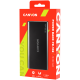 CANYON PB-108 Power bank 10000mAh Li-poly battery, Input 5V/2A, Output 5V/2.1A(Max), 140*68*16mm, 0.230Kg, Black