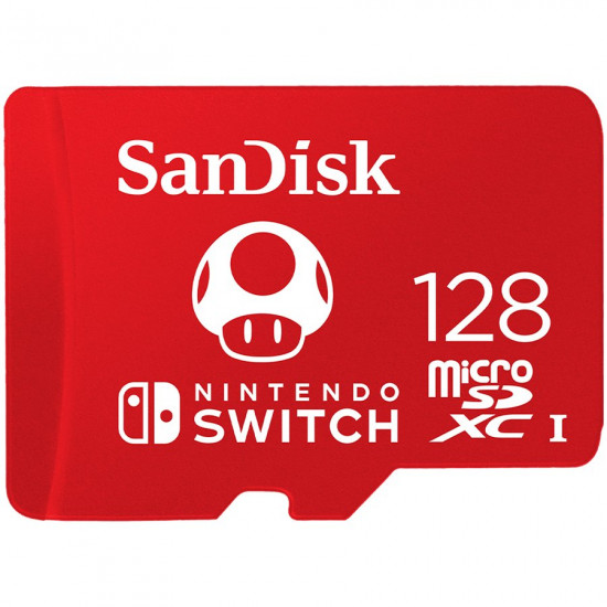 SANDISK 128GB microSDXC UHS-I Card for Nintendo Switch SANDISK 128GB microSDXC UHS-I Card for Nintendo Switch