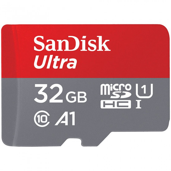 SanDisk_Ultra microSDHC_32GB + SD Adapter_120MB/s A1 Class 10 UHS-I SanDisk_Ultra microSDHC_32GB + SD Adapter_120MB/s A1 Class 10 UHS-I