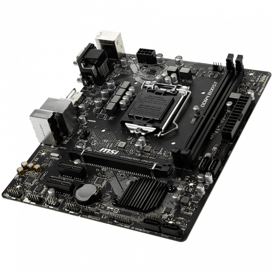MSI H310M PRO-VDH PLUS, mATX, Socket 1151, Dual Channel DDR4 up to 2666 MHz, 1 x PCIe 3.0 x16 slot, 1x HDMI, 1x DVI-D, 1x VGA, 2x USB 3.1 Gen1, 4x USB 2.0, 7.1 HD Audio, 1Gbps LAN MSI H310M PRO-VDH PLUS, mATX, Socket 1151, Dual Channel DDR4 up to 2666 MHz, 1 x PCIe 3.0 x16 slot, 1x HDMI, 1x DVI-D, 1x VGA, 2x USB 3.1 Gen1, 4x USB 2.0, 7.1 HD Audio, 1Gbps LAN