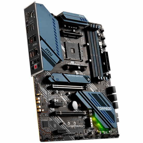 MSI MAG X570S TORPEDO MAX, ATX, Socket AM4, Dual Channel DDR4 5100(OC)MHz, 2x PCIe x16 slots, 2x M.2 slots, 1x HDMI, 6x USB 3.2, 2x USB 2.0, Type-C, 7.1 HD Audio, 2.5Gbps+1Gbps LAN MSI MAG X570S TORPEDO MAX, ATX, Socket AM4, Dual Channel DDR4 5100(OC)MHz, 2x PCIe x16 slots, 2x M.2 slots, 1x HDMI, 6x USB 3.2, 2x USB 2.0, Type-C, 7.1 HD Audio, 2.5Gbps+1Gbps LAN
