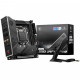 MSI MEG Z590I UNIFY,m-ITX,Socket 1200,Intel Z590 Chipset,2 DIMMs, Dual Channel DDR4 up to 5600(OC)MHz,1x PCIe x16 slot,2x M.2 slots,2x USB 3.2 Gen2,2x USB 3.2 Gen1,2x Thunderbolt 4,1x HDMI,1x DP,WiFi 6E,2.5G LAN, 7.1 Audio,3y warranty