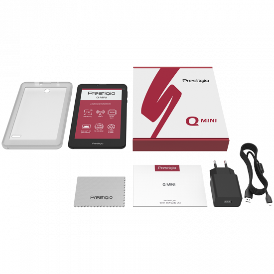 Таблет Prestigio Q Mini 4137 4G, dual SIM card, have call function, 7" (600*1024) IPS display, LTE, up to 1.4GHz quad core processor, Android 10.0 go, 1GB+16GB, 0.3MP+2MP camera, 2500mAh battery Таблет Prestigio Q Mini 4137 4G, dual SIM card, have call function, 7" (600*1024) IPS display, LTE, up to 1.4GHz quad core processor, Android 10.0 go, 1GB+16GB, 0.3MP+2MP camera, 2500mAh battery
