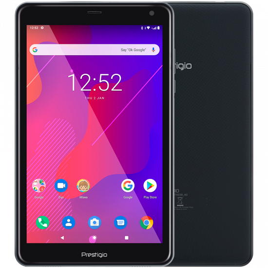 Таблет Prestigio Q PRO,PMT4238_4G_D_GY,Single Micro-SIM, have call fuction, 8.0"WXGA(800*1280)IPS display, up to 1.4GHz quad core processor, android 9.0, 2GB RAM+16GB ROM, 0.3MP front camera+2MP rear camera, 5000mAh battery Таблет Prestigio Q PRO,PMT4238_4G_D_GY,Single Micro-SIM, have call fuction, 8.0"WXGA(800*1280)IPS display, up to 1.4GHz quad core processor, android 9.0, 2GB RAM+16GB ROM, 0.3MP front camera+2MP rear camera, 5000mAh battery