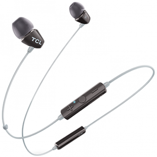 Слушалки TCL In-ear Bleutooth Headset, Frequency of response: 10-22K, Sensitivity: 105 dB, Driver Size: 8.6mm, Impedence: 16 Ohm, Acoustic system: closed, Max power input: 20mW, Connectivity type: Bluetooth only (BT 4.2), Color Phantom Black Слушалки TCL In-ear Bleutooth Headset, Frequency of response: 10-22K, Sensitivity: 105 dB, Driver Size: 8.6mm, Impedence: 16 Ohm, Acoustic system: closed, Max power input: 20mW, Connectivity type: Bluetooth only (BT 4.2), Color Phantom Black