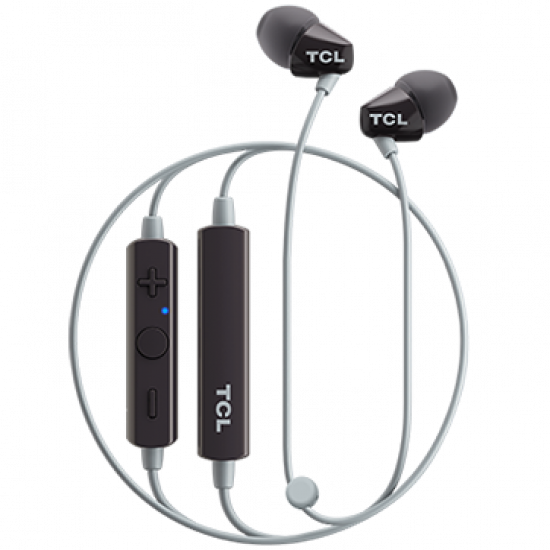 Слушалки TCL In-ear Bleutooth Headset, Frequency of response: 10-22K, Sensitivity: 105 dB, Driver Size: 8.6mm, Impedence: 16 Ohm, Acoustic system: closed, Max power input: 20mW, Connectivity type: Bluetooth only (BT 4.2), Color Phantom Black Слушалки TCL In-ear Bleutooth Headset, Frequency of response: 10-22K, Sensitivity: 105 dB, Driver Size: 8.6mm, Impedence: 16 Ohm, Acoustic system: closed, Max power input: 20mW, Connectivity type: Bluetooth only (BT 4.2), Color Phantom Black
