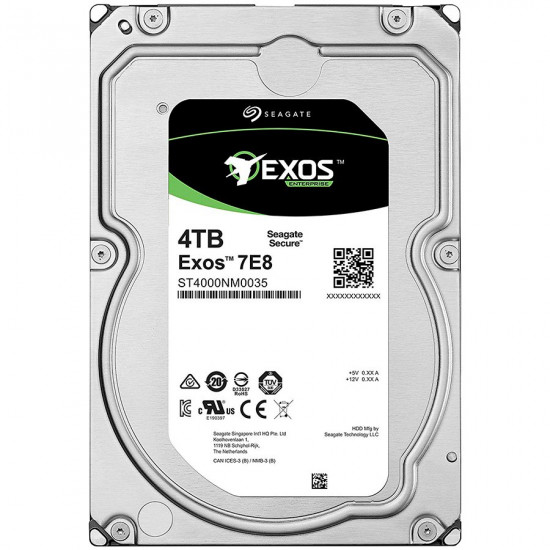 SEAGATE HDD Server Exos 7E8 512E/4kn (3.5'/4TB/SATA 6GB/s/7200rpm) SEAGATE HDD Server Exos 7E8 512E/4kn (3.5'/4TB/SATA 6GB/s/7200rpm)