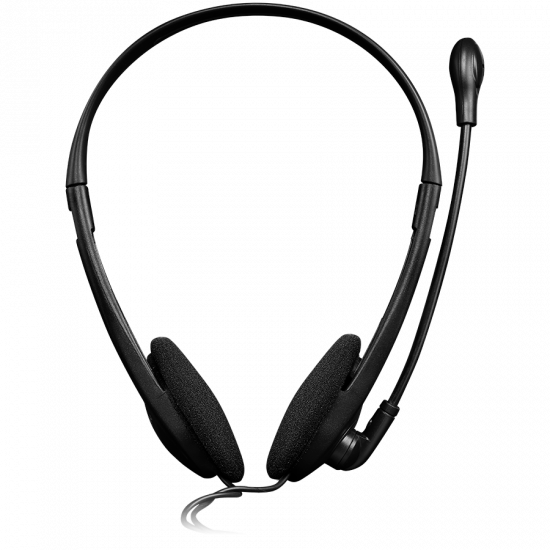 Слушалки CANYON PC headset with microphone, volume control and adjustable headband, cable 1.8M, Black/Orange Слушалки CANYON PC headset with microphone, volume control and adjustable headband, cable 1.8M, Black/Orange