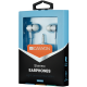 Слушалки CANYON Stereo earphones with microphone, White Слушалки CANYON Stereo earphones with microphone, White