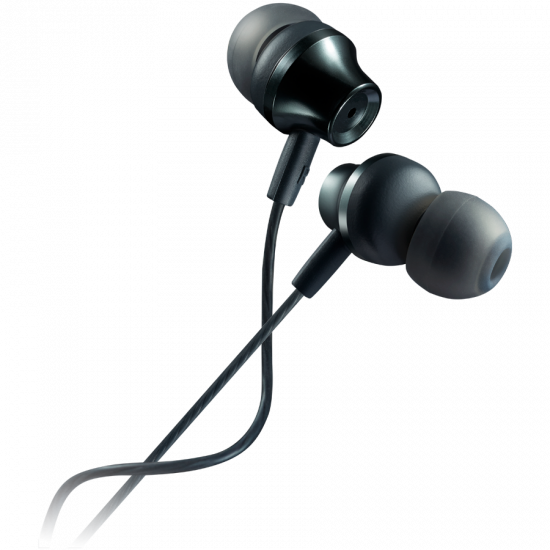 Слушалки CANYON Stereo earphones with microphone, metallic shell, 1.2M, dark gray Слушалки CANYON Stereo earphones with microphone, metallic shell, 1.2M, dark gray