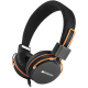 Слушалки CANYON headphones, detachable cable with microphone, foldable, black Слушалки CANYON headphones, detachable cable with microphone, foldable, black