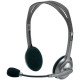 Слушалки LOGITECH Corded Stereo Headset H110 - EMEA Слушалки LOGITECH Corded Stereo Headset H110 - EMEA