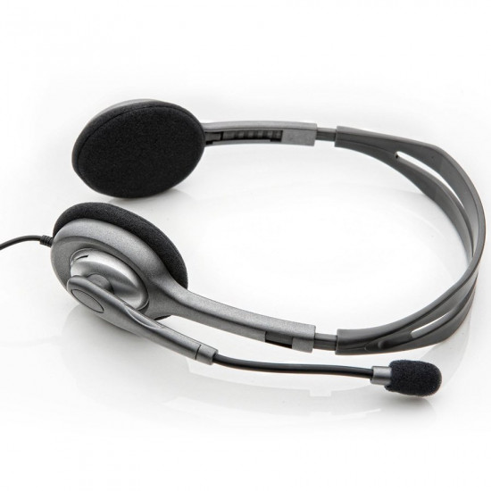 Слушалки LOGITECH Corded Stereo Headset H110 - EMEA Слушалки LOGITECH Corded Stereo Headset H110 - EMEA