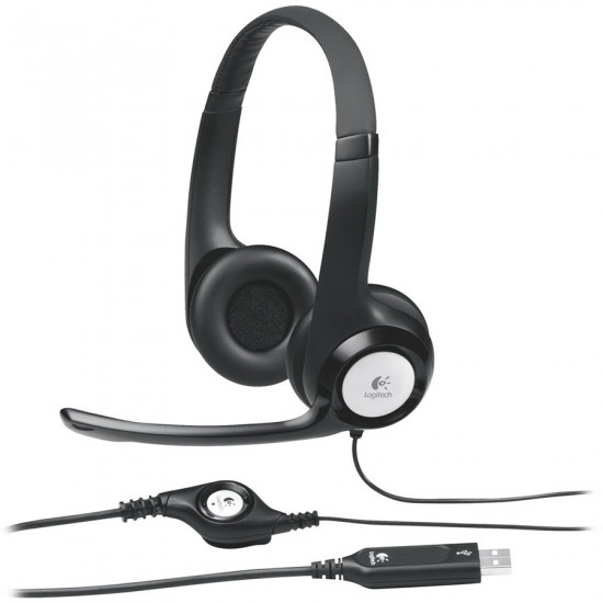 Слушалки LOGITECH Corded USB Headset H390 - EMEA Слушалки LOGITECH Corded USB Headset H390 - EMEA