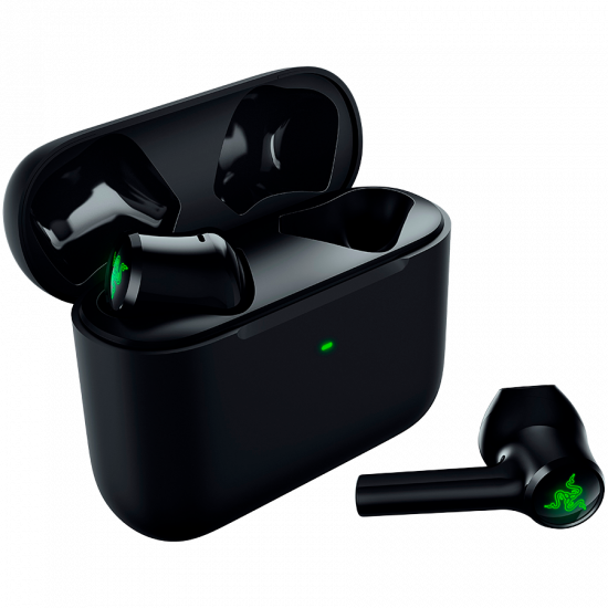 Слушалки Razer Hammerhead True Wireless X, Custom-tuned 13mm drivers, 60 ms low latency Gaming Mode, Mobile app customization Слушалки Razer Hammerhead True Wireless X, Custom-tuned 13mm drivers, 60 ms low latency Gaming Mode, Mobile app customization