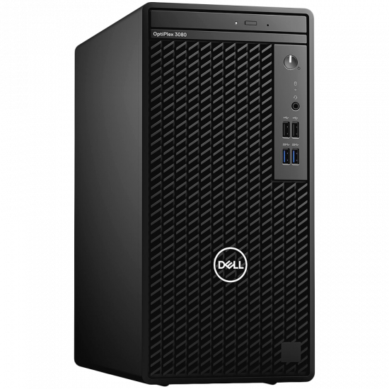 Компютър Dell OptiPlex 3080 MT, Intel Core i5-10505 (6 Core, 12MB, 3.2GHz to 4.6GHz), 8GB (1x8) DDR4, 1TB HDD 7200rpm, Integrated Graphics, Mouse+KBD, TPM, Ubuntu, 3Y Basic Onsite Компютър Dell OptiPlex 3080 MT, Intel Core i5-10505 (6 Core, 12MB, 3.2GHz to 4.6GHz), 8GB (1x8) DDR4, 1TB HDD 7200rpm, Integrated Graphics, Mouse+KBD, TPM, Ubuntu, 3Y Basic Onsite