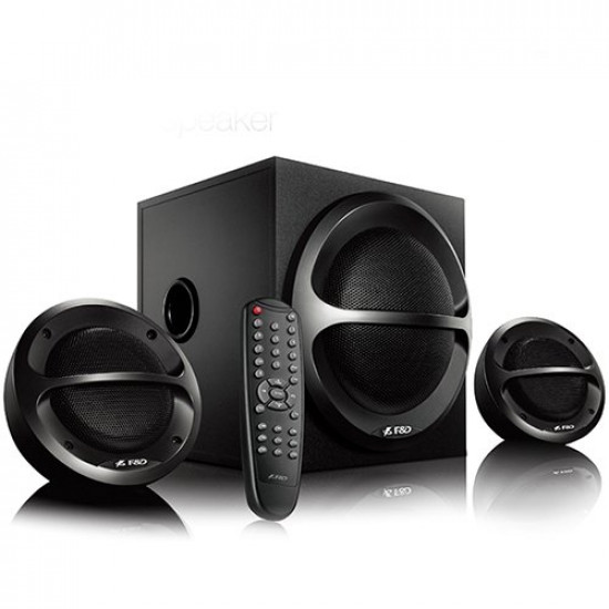 Multimedia Bluetooth Speakers F&D A111X Bluetooth 4.0, USB card reader, MP3/WMA, FM, Remote Control (2.1, 11W x 2+13W (RMS), 120Hz-20kHz, Subwoofer: 65Hz-120Hz, USB/SD card reader, Wooden, Black) Multimedia Bluetooth Speakers F&D A111X Bluetooth 4.0, USB card reader, MP3/WMA, FM, Remote Control (2.1, 11W x 2+13W (RMS), 120Hz-20kHz, Subwoofer: 65Hz-120Hz, USB/SD card reader, Wooden, Black)