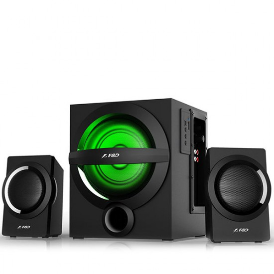 Multimedia Bluetooth Speakers F&D A140X (2.1 Channel Surround, 12Wx2+13W, 160Hz~20kHz, Subwoofer: 45Hz~ 105Hz, Bluetooth 4.0, USB card reader, FM, digital, Remote Control, Wooden, Black) Multimedia Bluetooth Speakers F&D A140X (2.1 Channel Surround, 12Wx2+13W, 160Hz~20kHz, Subwoofer: 45Hz~ 105Hz, Bluetooth 4.0, USB card reader, FM, digital, Remote Control, Wooden, Black)
