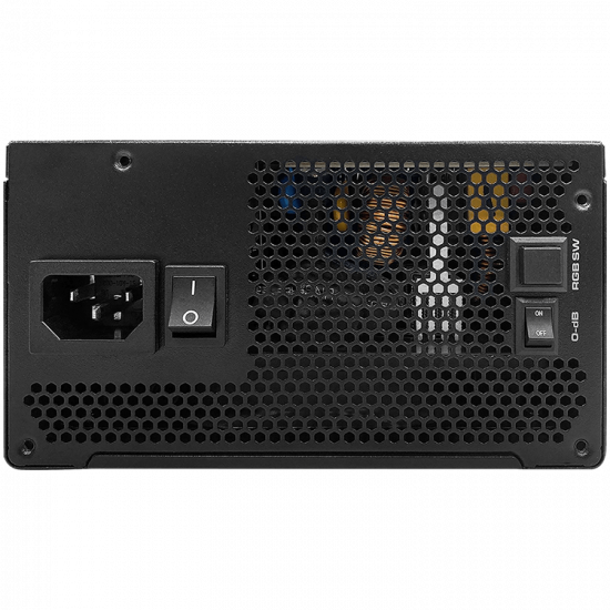COUGAR AURIC 750, 750W, 80 Plus Gold, Protection: UVP, OVP, SCP, OPP, OCP, OTP, Connectors: 1x 24-pin MB, 2x 8-pin CPU, 3x PCI-E 8(6+2)-pin, 3x P-ATA, 5x S-ATA, Fully Modular, Multi-Lighting ARGB modes, 0-dB Fan Switch, 150 x 150 x 86 (mm) COUGAR AURIC 750, 750W, 80 Plus Gold, Protection: UVP, OVP, SCP, OPP, OCP, OTP, Connectors: 1x 24-pin MB, 2x 8-pin CPU, 3x PCI-E 8(6+2)-pin, 3x P-ATA, 5x S-ATA, Fully Modular, Multi-Lighting ARGB modes, 0-dB Fan Switch, 150 x 150 x 86 (mm)