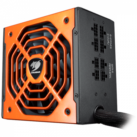 COUGAR BXM 700, 700W, 80 Plus Bronze, Semi-modular Power Supply Unit, OCP, OPP, OVP, UVP, SCP & OTP Strong Safeguards, Over Temperature Protection, HDB Fan, Ultra-stable Voltage Outputs, Superior fan Curve Tuning, Dimensions: 160 x 150 x 86 (mm)