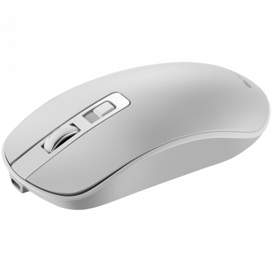 2.4GHz Wireless Rechargeable Mouse with Pixart sensor, 4keys, Silent switch for right/left keys,DPI: 800/1200/1600, Max. usage 50 hours for one time full charged, 300mAh Li-poly battery, Pearl-White, cable length 0.6m, 116.4*63.3*32.3mm, 0.075kg 2.4GHz Wireless Rechargeable Mouse with Pixart sensor, 4keys, Silent switch for right/left keys,DPI: 800/1200/1600, Max. usage 50 hours for one time full charged, 300mAh Li-poly battery, Pearl-White, cable length 0.6m, 116.4*63.3*32.3mm, 0.075kg