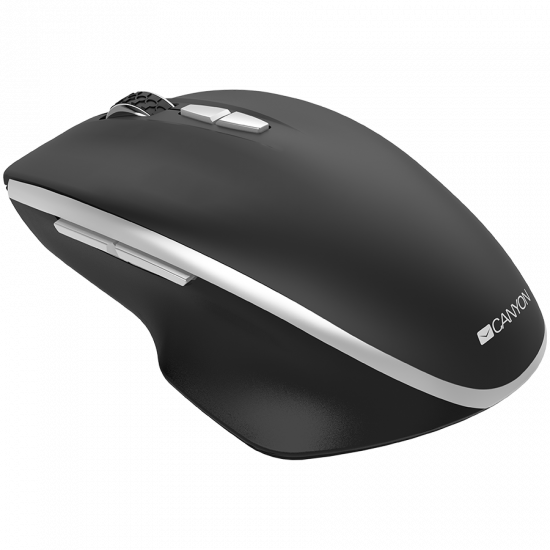 Canyon 2.4 GHz Wireless mouse ,with 7 buttons, DPI 800/1200/1600, Battery: AAA*2pcs,Black,72*117*41mm, 0.075kg Canyon 2.4 GHz Wireless mouse ,with 7 buttons, DPI 800/1200/1600, Battery: AAA*2pcs,Black,72*117*41mm, 0.075kg