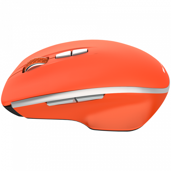 Canyon  2.4 GHz  Wireless mouse ,with 7 buttons, DPI 800/1200/1600, Battery:AAA*2pcs  ,Red 72*117*41mm 0.075kg
