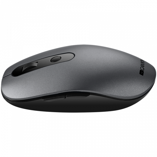 Canyon 2 in 1 Wireless optical mouse with 6 buttons, DPI 800/1000/1200/1500, 2 mode(BT/ 2.4GHz), Battery AA*1pcs, Grey, 65.4*112.25*32.3mm, 0.092kg Canyon 2 in 1 Wireless optical mouse with 6 buttons, DPI 800/1000/1200/1500, 2 mode(BT/ 2.4GHz), Battery AA*1pcs, Grey, 65.4*112.25*32.3mm, 0.092kg