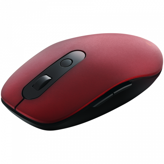 Canyon 2 in 1 Wireless optical mouse with 6 buttons, DPI 800/1000/1200/1500, 2 mode(BT/ 2.4GHz), Battery AA*1pcs, Red, silent switch for right/left keys, 65.4*112.25*32.3mm, 0.092kg Canyon 2 in 1 Wireless optical mouse with 6 buttons, DPI 800/1000/1200/1500, 2 mode(BT/ 2.4GHz), Battery AA*1pcs, Red, silent switch for right/left keys, 65.4*112.25*32.3mm, 0.092kg