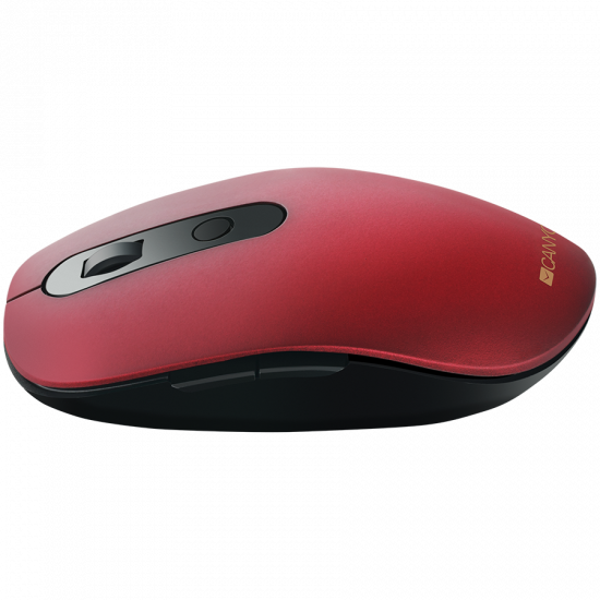 Canyon 2 in 1 Wireless optical mouse with 6 buttons, DPI 800/1000/1200/1500, 2 mode(BT/ 2.4GHz), Battery AA*1pcs, Red, silent switch for right/left keys, 65.4*112.25*32.3mm, 0.092kg Canyon 2 in 1 Wireless optical mouse with 6 buttons, DPI 800/1000/1200/1500, 2 mode(BT/ 2.4GHz), Battery AA*1pcs, Red, silent switch for right/left keys, 65.4*112.25*32.3mm, 0.092kg