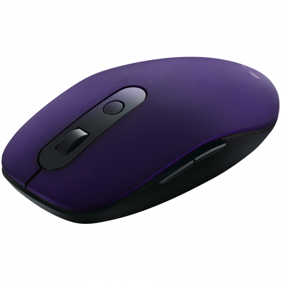 Canyon 2 in 1 Wireless optical mouse with 6 buttons, DPI 800/1000/1200/1500, 2 mode(BT/ 2.4GHz), Battery AA*1pcs, Violet, silent switch for right/left keys, 65.4*112.25*32.3mm, 0.092kg Canyon 2 in 1 Wireless optical mouse with 6 buttons, DPI 800/1000/1200/1500, 2 mode(BT/ 2.4GHz), Battery AA*1pcs, Violet, silent switch for right/left keys, 65.4*112.25*32.3mm, 0.092kg