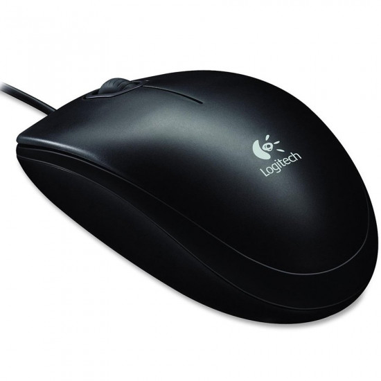 LOGITECH Corded Mouse B100 - Business EMEA - BLACK LOGITECH Corded Mouse B100 - Business EMEA - BLACK