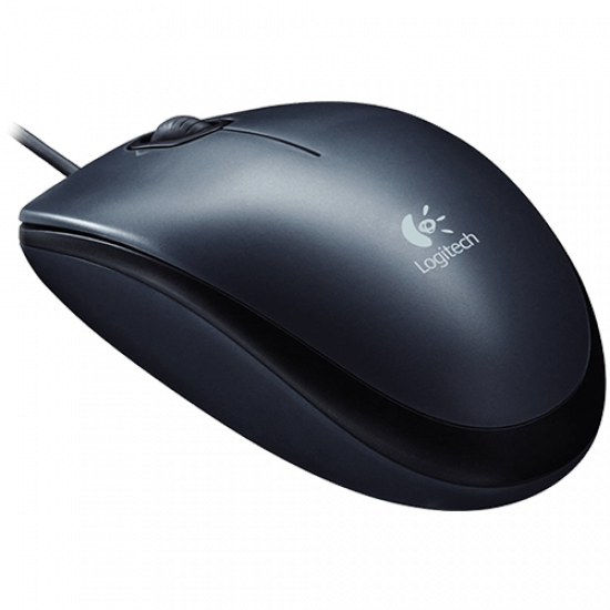 LOGITECH Corded Mouse M100 - EMEA - GRAY