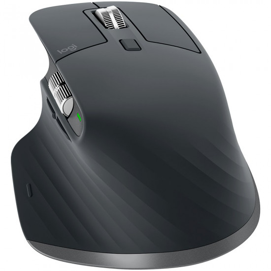 LOGITECH MX Master 3 Advanced Wireless Mouse - GRAPHITE - 2.4GHZ/BT LOGITECH MX Master 3 Advanced Wireless Mouse - GRAPHITE - 2.4GHZ/BT