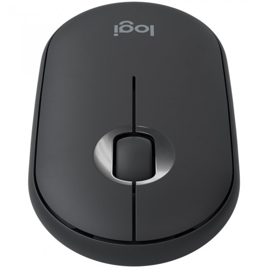 LOGITECH Pebble M350 Wireless and Bluetooth Mouse – GRAPHITE LOGITECH Pebble M350 Wireless and Bluetooth Mouse – GRAPHITE