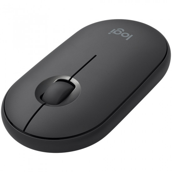 LOGITECH Pebble M350 Wireless and Bluetooth Mouse – GRAPHITE LOGITECH Pebble M350 Wireless and Bluetooth Mouse – GRAPHITE