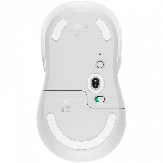LOGITECH Signature M650 L Wireless Mouse - OFF-WHITE - BT - EMEA - M650 L LOGITECH Signature M650 L Wireless Mouse - OFF-WHITE - BT - EMEA - M650 L