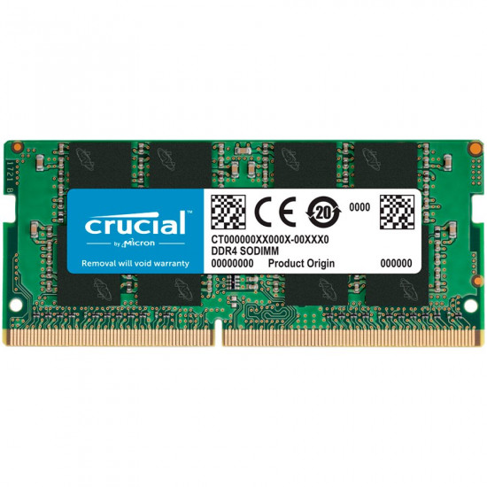 Памет CRUCIAL 8GB DDR4-3200 SODIMM CL22 (8Gbit/16Gbit) Памет CRUCIAL 8GB DDR4-3200 SODIMM CL22 (8Gbit/16Gbit)