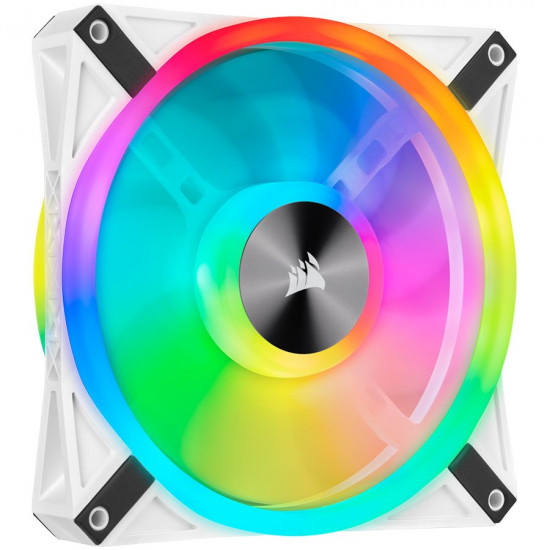 CORSAIR QL Series, WHITE QL140 RGB, 140mm RGB LED Fan, Single Pack CORSAIR QL Series, WHITE QL140 RGB, 140mm RGB LED Fan, Single Pack