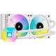 CORSAIR iCUE H100i ELITE CAPELLIX WHITE, 240mm Radiator, Liquid CPU Cooler CORSAIR iCUE H100i ELITE CAPELLIX WHITE, 240mm Radiator, Liquid CPU Cooler