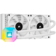 CORSAIR iCUE H100i ELITE CAPELLIX WHITE, 240mm Radiator, Liquid CPU Cooler CORSAIR iCUE H100i ELITE CAPELLIX WHITE, 240mm Radiator, Liquid CPU Cooler