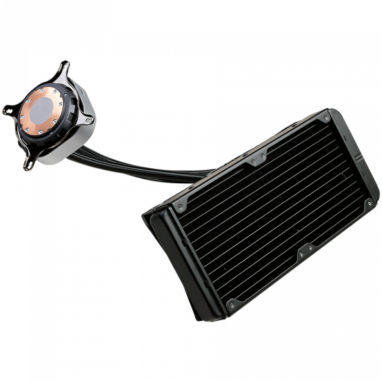 EVGA CLC 240mm All-In-One RGB LED CPU Liquid Cooler, 2x FX12 120mm PWM Fans, Intel Socket LGA20XX/1200/115X/1366, AMD Socket AM2/AM3/AM4/FM1/FM2/TR4, 5 Year Warranty EVGA CLC 240mm All-In-One RGB LED CPU Liquid Cooler, 2x FX12 120mm PWM Fans, Intel Socket LGA20XX/1200/115X/1366, AMD Socket AM2/AM3/AM4/FM1/FM2/TR4, 5 Year Warranty