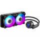 MSI MAG CORELIQUID 240R, AIO ARGB CPU Liquid Cooler, 240mm Radiator - Dual 120mm ARGB PWM Fans, Intel 1150/1151/1155/1156/1200/1366/2011/2011-3/2066; AMD AM4/FM2+/FM2/FM1/AM3+/AM3/AM2+/AM2 500~2000 RPM, 274 x 120 x 27mm, Aluminum Radiator MSI MAG CORELIQUID 240R, AIO ARGB CPU Liquid Cooler, 240mm Radiator - Dual 120mm ARGB PWM Fans, Intel 1150/1151/1155/1156/1200/1366/2011/2011-3/2066; AMD AM4/FM2+/FM2/FM1/AM3+/AM3/AM2+/AM2 500~2000 RPM, 274 x 120 x 27mm, Aluminum Radiator