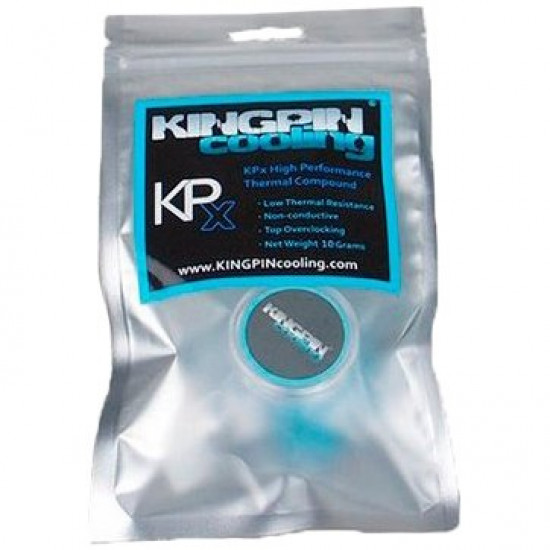K|INGP|N (Kingpin) Cooling, KPx, 30 Grams syringe, 18 w/mk High Performance Thermal Compound V2 K|INGP|N (Kingpin) Cooling, KPx, 30 Grams syringe, 18 w/mk High Performance Thermal Compound V2