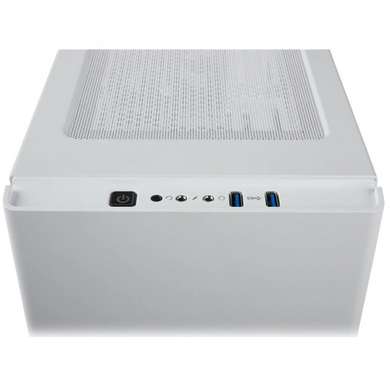 CORSAIR Carbide Series 275R Tempered Glass Mid-Tower Gaming Case — White