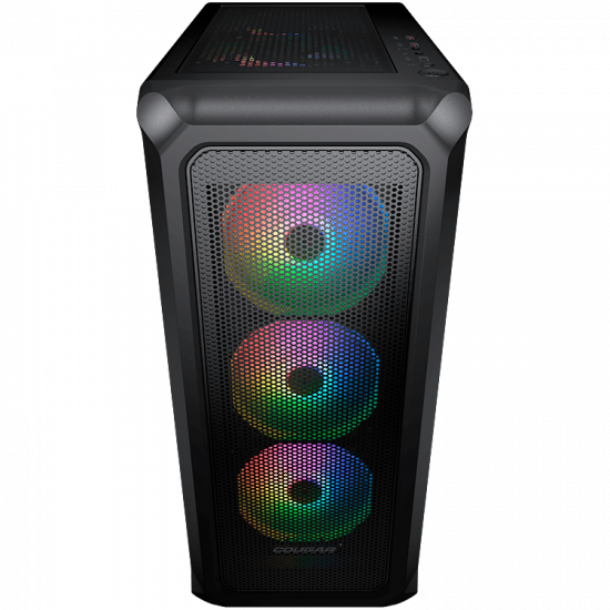 COUGAR Archon 2 Mesh RGB (Black), Mid Tower, Mini ITX / Micro ATX / ATX, USB 3.0 x 2, USB 2.0 x 1, Mic x 1 / Audio x 1, RGB Button, 3mm Tempered Glass COUGAR Archon 2 Mesh RGB (Black), Mid Tower, Mini ITX / Micro ATX / ATX, USB 3.0 x 2, USB 2.0 x 1, Mic x 1 / Audio x 1, RGB Button, 3mm Tempered Glass