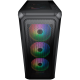 COUGAR Archon 2 Mesh RGB (Black), Mid Tower, Mini ITX / Micro ATX / ATX, USB 3.0 x 2, USB 2.0 x 1, Mic x 1 / Audio x 1, RGB Button, 3mm Tempered Glass COUGAR Archon 2 Mesh RGB (Black), Mid Tower, Mini ITX / Micro ATX / ATX, USB 3.0 x 2, USB 2.0 x 1, Mic x 1 / Audio x 1, RGB Button, 3mm Tempered Glass