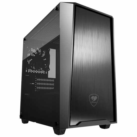 COUGAR MG130-G, Mini Tower, Mini ITX / Micro ATX, USB3.0 x 1, USB2.0 x 1, Mic x 1 / Audio x 1, Reset Button, 4 x Expansion Slots, Standard ATX PS2, Water Cooling Support, 210 x 415 x 400 (mm)