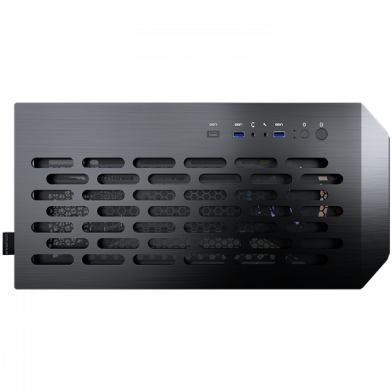 COUGAR MX670 RGB, Mid Tower, Mini ITX / Micro ATX / ATX / CEB / E-ATX, 220 x 492 x 465(mm), Type C 3.1 x 1, USB 3.0 x 2, Mic x 1 / Audio x 1, RGB Button, Built-in LED Controller, Brushed Aluminum, 3 ARGB Fans Pre-installed