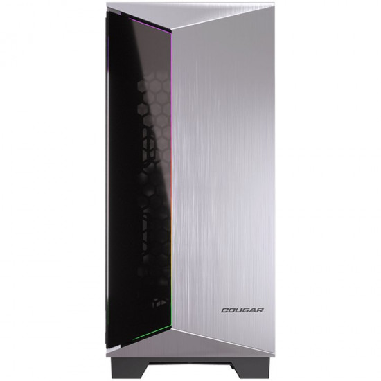 Chassis COUGAR Dark Blader-G, Full Tower, Mini ITX/Micro ATX/ATX/CEB/**E-ATX, USB 3.0x2/Mic x1/Audio x1/RGB Control Button x1, Rear: 120mm x1 (pre-installed),Addressable RGB LEDs, Dimensions (WxHxD):232 x 523 x 518 (mm) Chassis COUGAR Dark Blader-G, Full Tower, Mini ITX/Micro ATX/ATX/CEB/**E-ATX, USB 3.0x2/Mic x1/Audio x1/RGB Control Button x1, Rear: 120mm x1 (pre-installed),Addressable RGB LEDs, Dimensions (WxHxD):232 x 523 x 518 (mm)